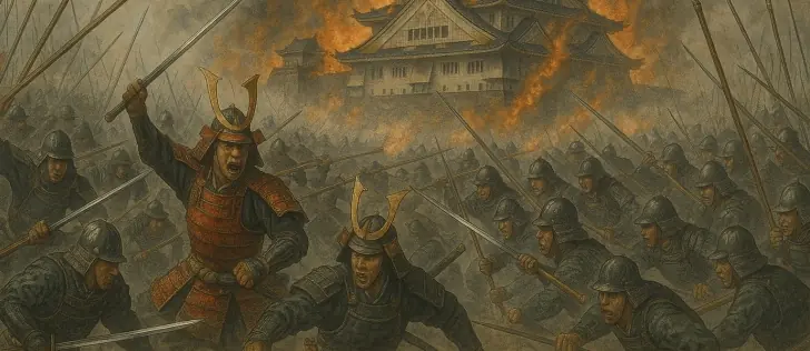 大坂夏の陣の合戦イメージ画像